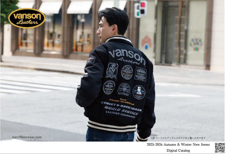 VANSON 2025-2026AUTUMN & WINTER ITEMS | DIGITAL CATALOG | navy98mcwear